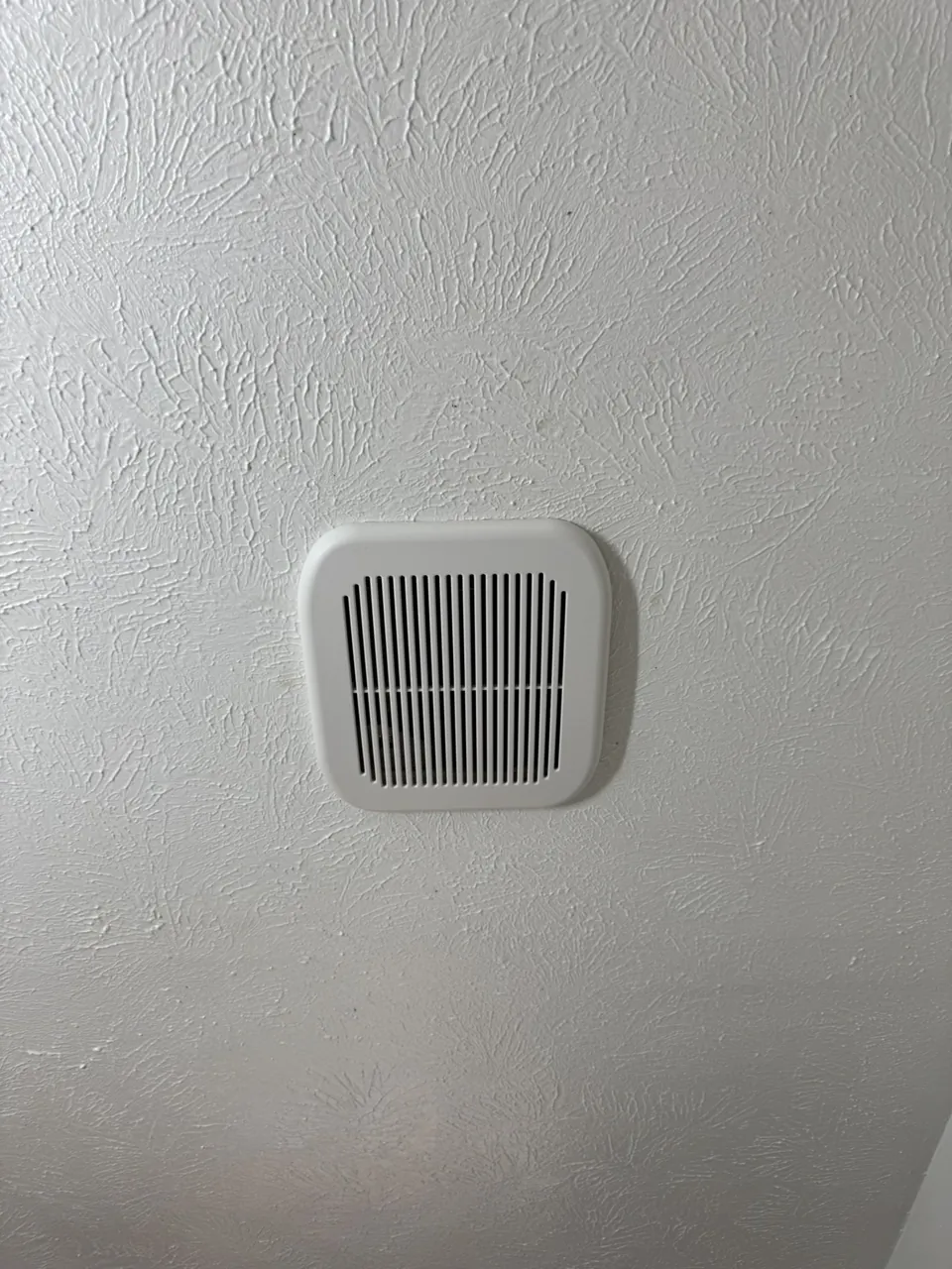 Bathroom exhaust fan installation