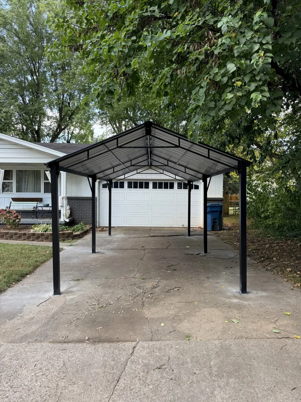 Covered outdoor space